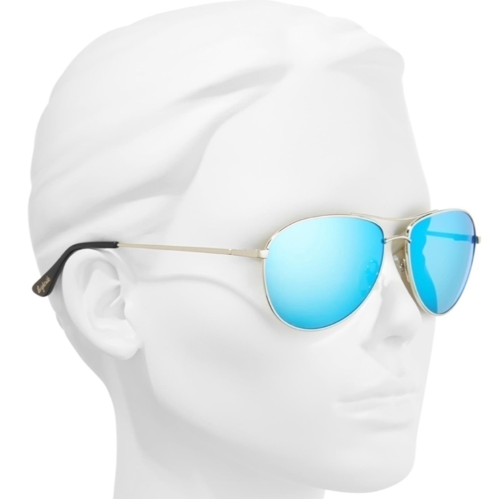 Brightside Orville 58mm Mirrored Aviator Sunglasses